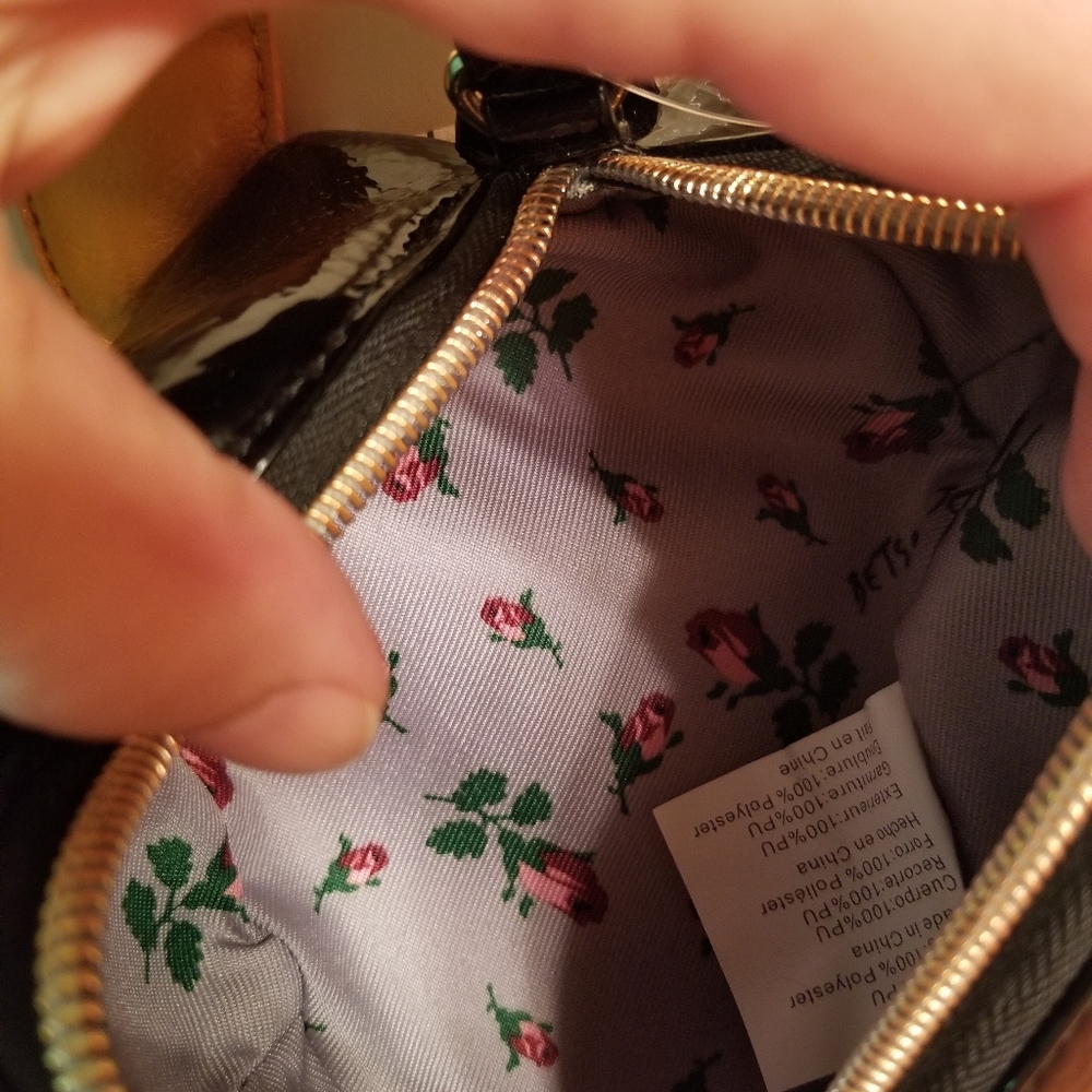 Betsey Johnson Tuxedo Tales Penguin Wristlet Handbag - Picture 7 of 7